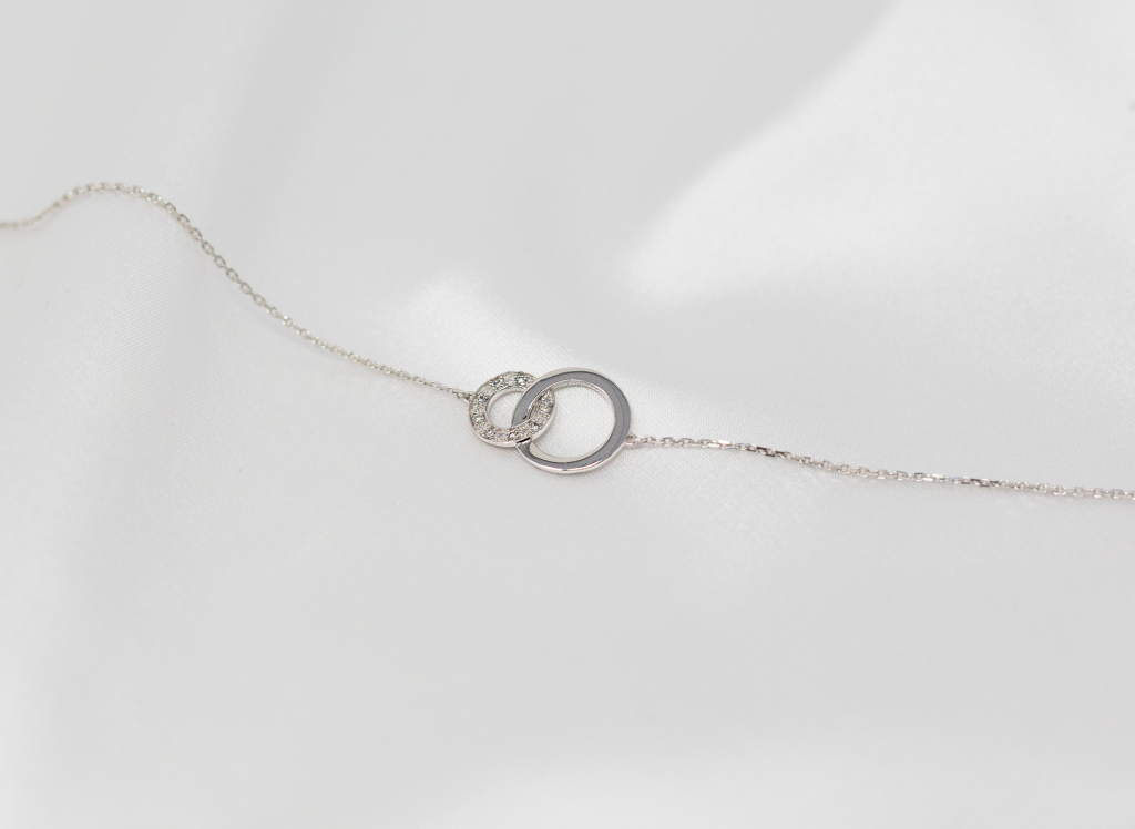 Bracelet Forever en or bicolore et diamants