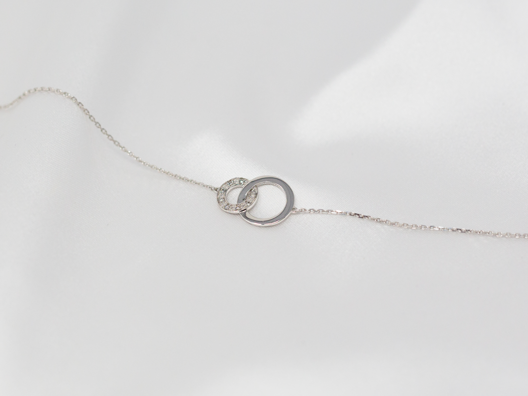 Bracelet Forever en or bicolore et diamants