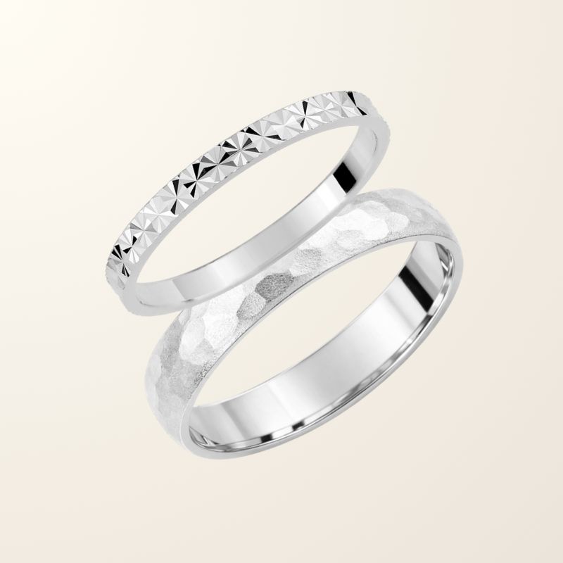 Duo Les Essentiels - Or blanc 18cts