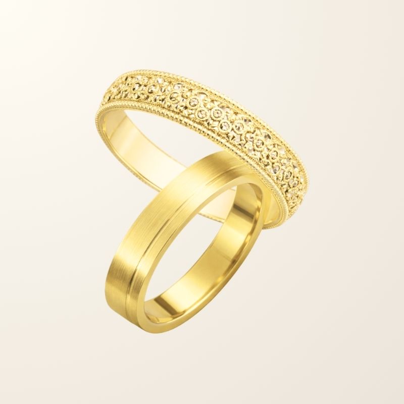 Duo Les Raffinés - Or jaune 18cts