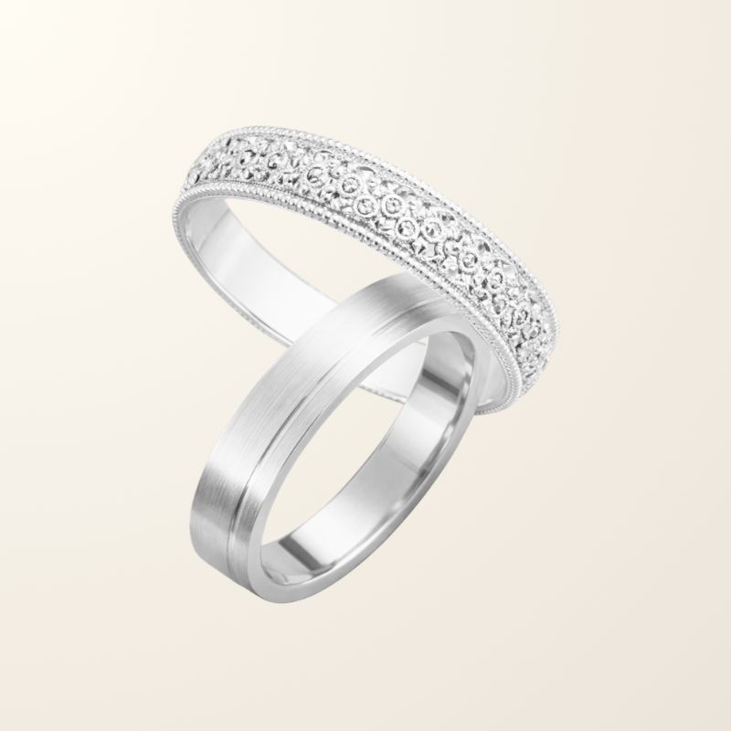 Duo Les Raffinés - Or blanc 18cts