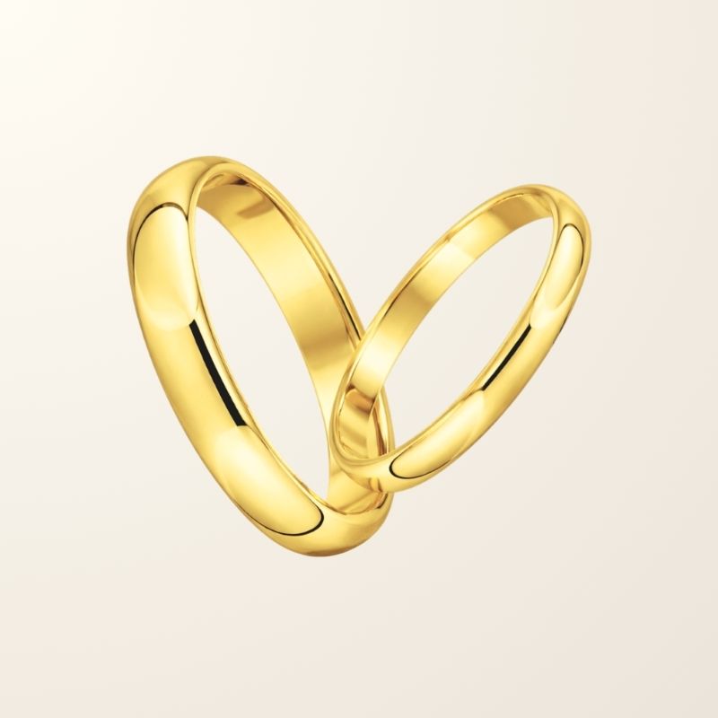 Duo Les Intemporels - Or jaune 18cts