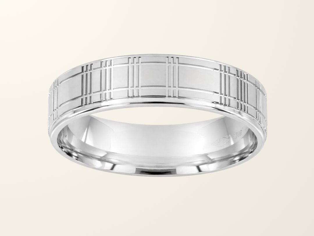 Bague Léo - Or blanc 9cts