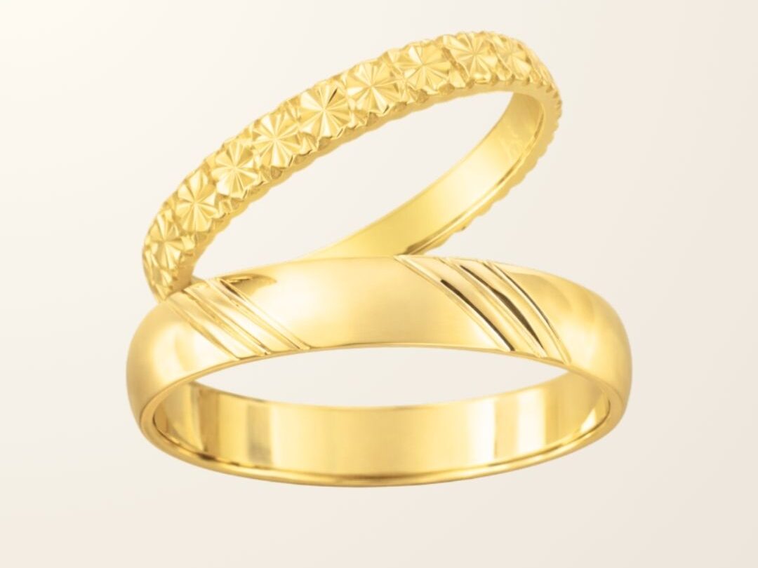 Duo Les Audacieux - Or jaune 9cts