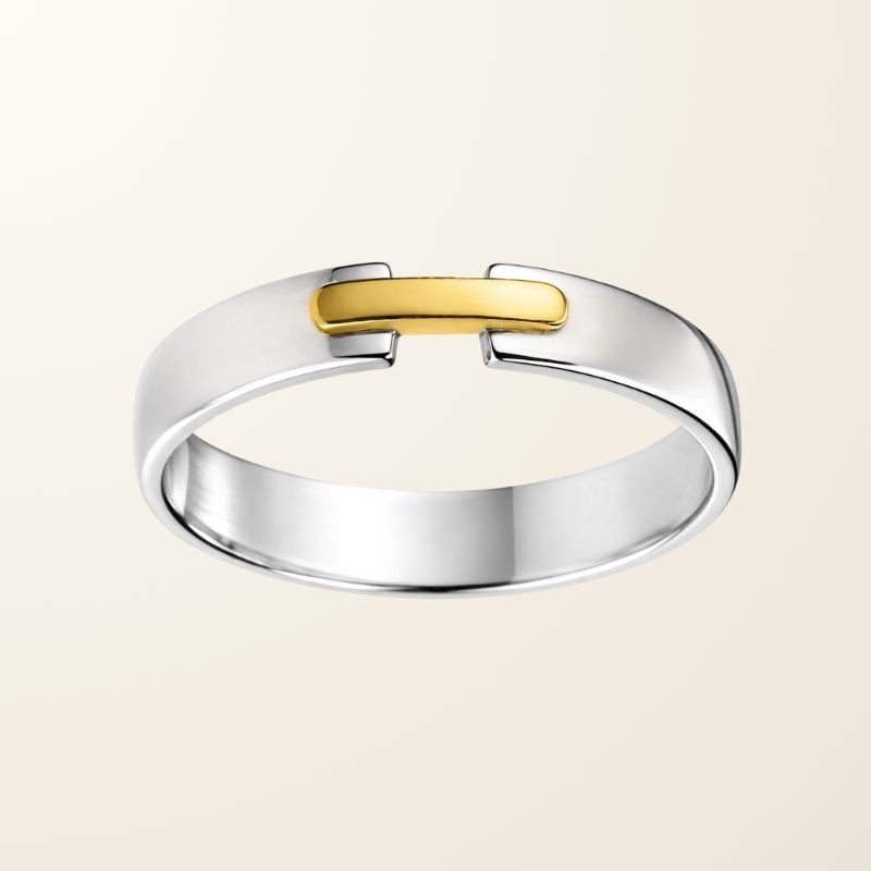 Bague Roméo - Or bicolore 9cts