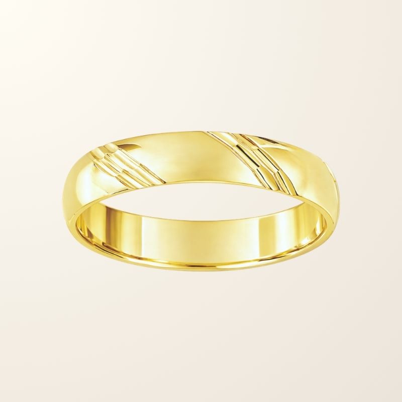 Bague Jules - Or jaune 9cts
