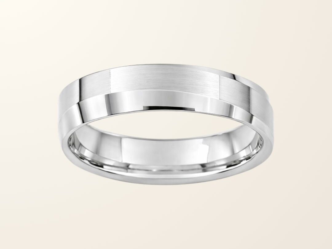 Bague Yoann - Or blanc 9cts