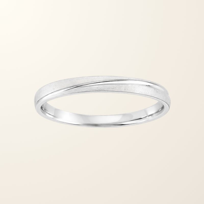 Bague Éloïse - Or blanc 9cts