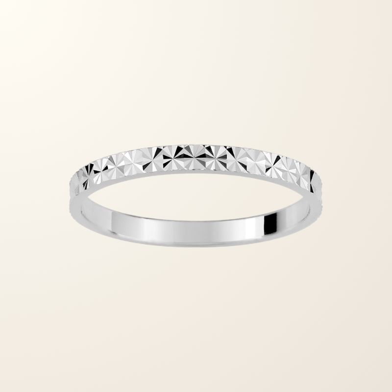 Bague Constance - Or blanc 18cts