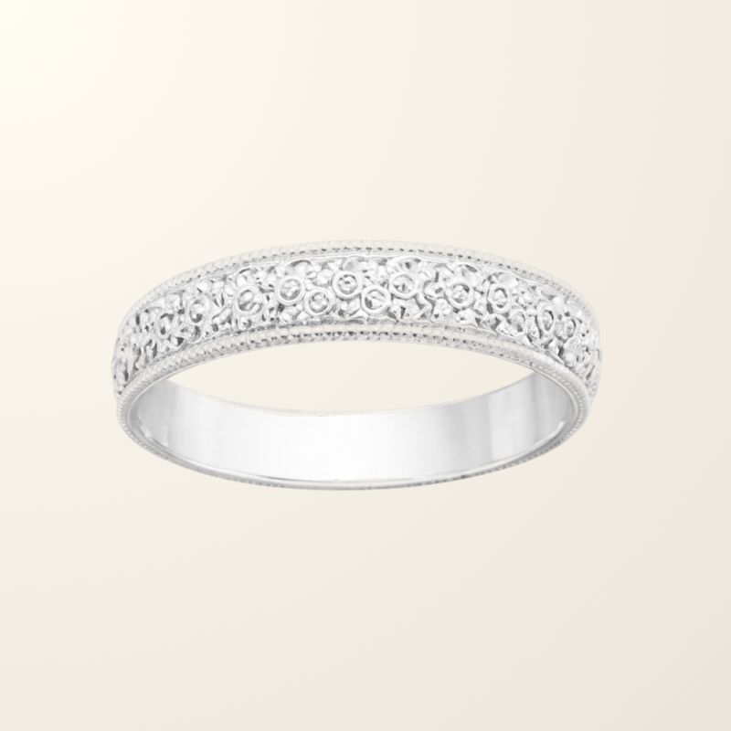 Bague Éléonore - Or blanc18cts